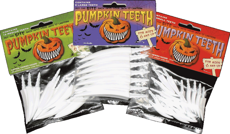 Pumpking Teeth Package