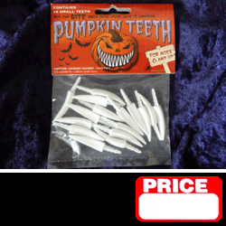Fang Style Pumpkin Teeth