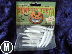 Fang Style Pumpkin Teeth