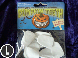 Buck Teeth Style Pumpkin Teeth 